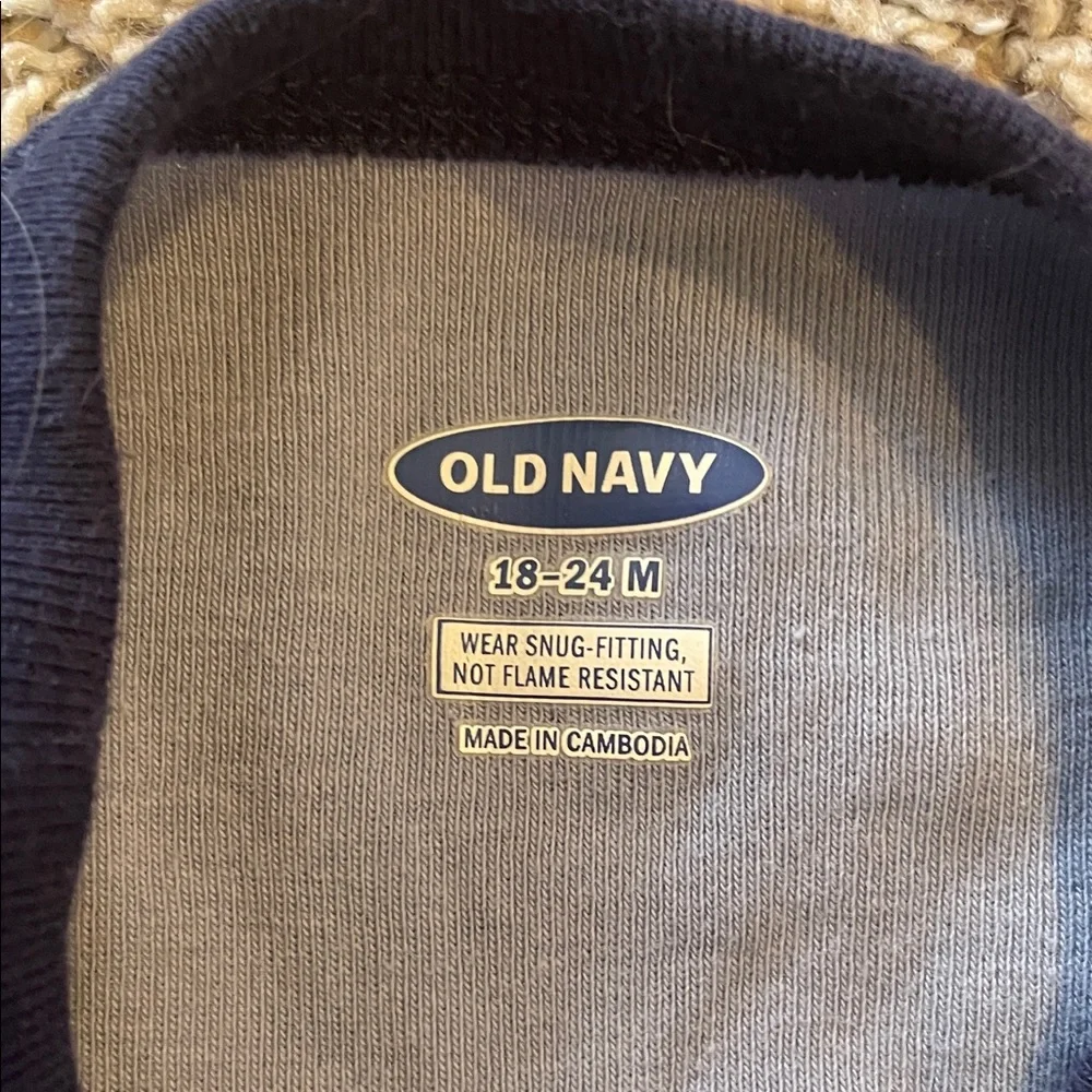 Old Navy Sleeper One Piece Size 18-24 Months
